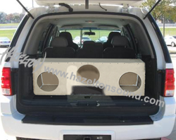 Ford expedition custom subwoofer boxes #2